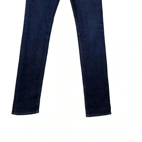 PAIGE ‘Blue Heights’ Premium Denim Low Rise Blue Wash Denim Jeans  Size 25 - Picture 3 of 8